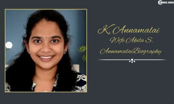 Annamalai Wife: Unveiling the Life and Journey of Annamalai's Partner